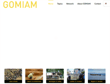 Tablet Screenshot of gomiam.org